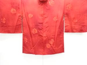 未使用品　薔薇模様羽織